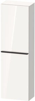 Hoge Kast Duravit D-Neo Kolomkast Wand 132 cm Rechtsdraaiend Hoogglans Wit