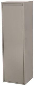 Hoge Kast New Future 120 Exclusive Line 120x35x35 Linksdraaiend Hoogglans Taupe