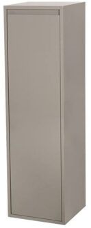 Hoge Kast New Future 120 Exclusive Line 120x35x35 Rechtsdraaiend Hoogglans Taupe