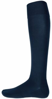 Hoge kniekousen - Donkerblauw - Verkleed sokken - Dames/heren - 1 paar - polyester/elasthan Navy