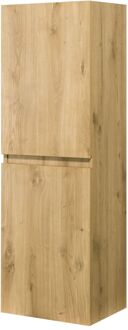 Hoge Kolomkast Napoli 40cm - Scandinavisch Eiken - 40x120x30cm