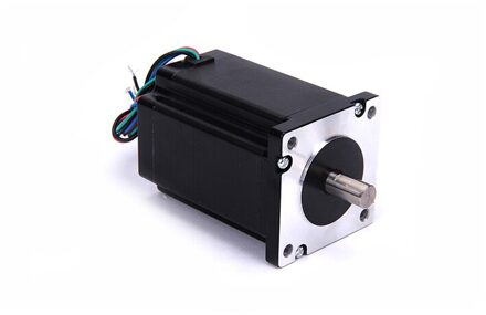 Hoge koppel 60 Stappenmotor 2 FASE 4-lood NEMA24 60 BYGH/6018HB4 motor 85.5 MM 2.8A/ 4A 3.1N.M GELUIDSARME motor voor CNC XYZ