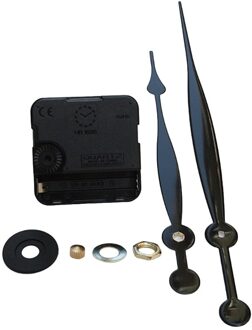 Hoge Koppel Quartz Uurwerk Vervangende Onderdelen Kit Met 208 Mm/8.2 Inches Lange Spade Handen Hanger