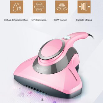 Hoge Krachtige Anti-Mijt Anti-Dust Stofzuiger Anti Allergie Uv Licht Voor Waardoor Huisstofmijt Uej roze