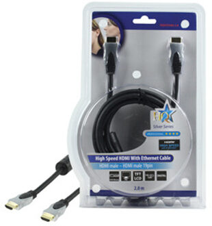 hoge kwaliteit high speed HDMI kabel met ethernet 2.00 m
