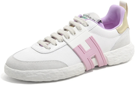 Hoge kwaliteit leren sneakers voor vrouwen Hogan , Pink , Dames - 36 EU