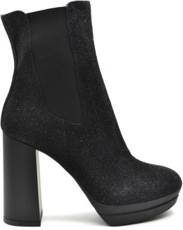 Hoge Laarzen, Verbeter je stijl met deze hoge laarzen voor vrouwen Hogan , Black , Dames - 35 EU