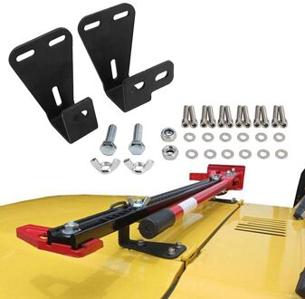 Hoge Lift Jack Mount Scharnier Montage Kap Beugel Hi-Lift Jack Voor Jeep Wrangler Cj 1944-1986/yj 1987-1995/Tj 1997-2006 (Paar