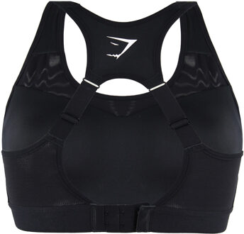 Hoge Ondersteuning Dames Zwart Sportbeha - XS