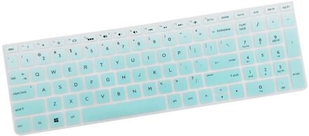 Hoge Onzichtbare Toetsenbord Protector Skin Cover Voor Hp 15.6 Inch Bf Laptop Pc doorzichtig groen as desc