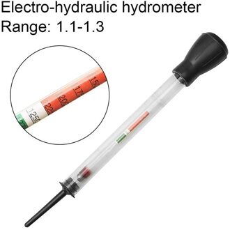 Hoge Precisie 0.005 Batterij Hydrometer Tester Rubber Zuig Type Electro-Hydraulische Dichtheid Meter Zuur Elektrolyt Tester