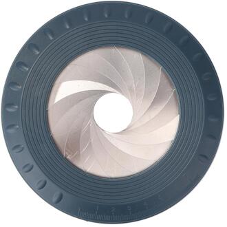 Hoge Precisie Cirkel Tekening Tool Verstelbare Geometrische Tool Voor Houtbewerking Meten Tekening grijs