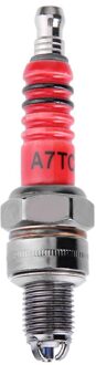 Hoge Prestaties 3-Elektrode Ontsteking Motorfiets Bougie A7TC Voor GY6 50cc-150cc Atv Offroad Scooter Motorfiets