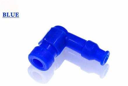 Hoge Prestaties Bougie Cap Car Auto Motorrijwiel Bougie Cap Accessoires voor 50cc 110cc 125cc 140cc 150cc 160cc blauw