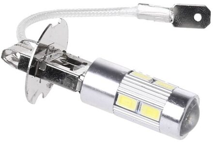 Hoge Prestaties Led H3 H1 10smd 10led5630 Hoogtepunt Led Rijden Lichten Mist Lamp Decodering Mistlampen wit