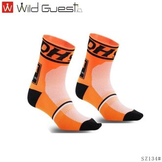 Hoge Qualitymen En Vrouwen Sport Fietsen Sokken Fiets Running Basketbal Sport Ademend Mid-Been Sokken SZ134