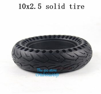 Hoge Qualty 10Inch Solid Tyre10x2.50Tire Past Elektrische Scooter Balans Drive Fietsband 10x2.5Inflatable Band En Binnenband