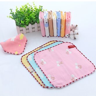 Hoge Quanlity 6 Lagen Katoenen Baby Handdoek Cartoon Beer Baby Washandje Zakdoek Kids Feeding Veeg Doek Handdoek