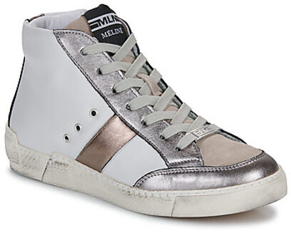 Hoge Sneakers Meline MELIBO" Wit - 36,37,38,39,40,41