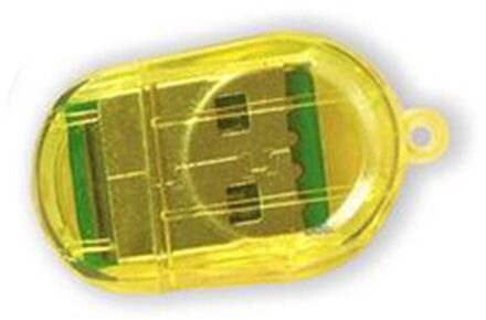 Hoge Snelheid Willekeurige Kleur Glowworm Vorm Interne Voor Mobiele Telefoon Mini Usb 2.0 T-flash Micro Draagbare Kantoor Kaartlezer