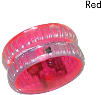 Hoge Snelheid Yoyo Bal Lichtgevende Knipperende Kind Koppelingsmechanisme Yo-Yo Speelgoed Voor Kid Entertainment Kinderen rood