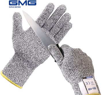 Hoge Sterkte Grade Niveau 5 Bescherming Veiligheid Anti Cut Handschoenen Keuken Snijbestendige Handschoenen Voor Vis Vlees Snijden Veiligheid handschoenen XXL