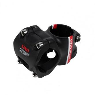 Hoge Sterkte Stuurpen Uno 0 Graden 35/45Mm Fiets Korte Stuurpen Voor Fietsen Ultralight Fiets korte Steel rood wit 45mm