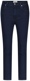 Hoge Taille Straight Crop Jeans Citizens of Humanity , Blue , Dames - W25,W29,W26