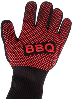 Hoge Temperatuur Hittebestendige Thuis Keuken Koken Benodigdheden Magnetron Handschoen Dikke Antislip Handschoen Licht Geel