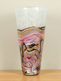 Hoge vaas Snow, 42 cm.