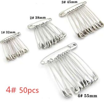 Hoge Veiligheid Pinnen Metalen Bevestiging Gespen Kleine Broches Diy Sjaals Dekens Kleding Naaien Gereedschap Leren Kantoorbenodigdheden D-50stk