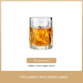 Hoge Witte Materiaal Glas Water Cup 250Ml Thuis Prachtige Wijn Glas Creatieve Cola Bier Drinkbeker Geschikt Voor Tree patroon 250ml 1