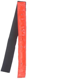 Hoge Zichtbaarheid Reflecterende Led Armbanden Night Running Walking Elastische Polsbandjes Enkel Bands Veiligheid Outdoor Sport Beschermen Rood