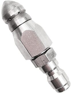 Hogedrukreiniger Riool Rioolreinigers Nozzle Met Roestvrij Staal, Duurzaam Riool Jet Nozzle,1/4Inch Snel Connector