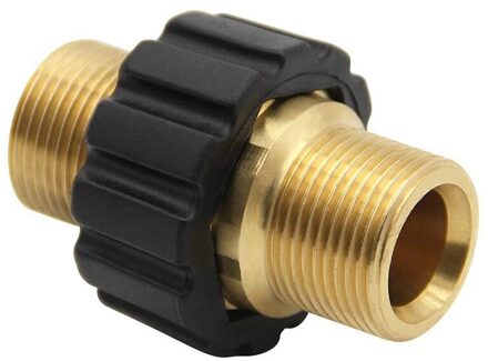 Hogedrukreiniger Slang Snelkoppeling M22 Metrische Buitendraad Auto Accessoires Tuinslang Fitting