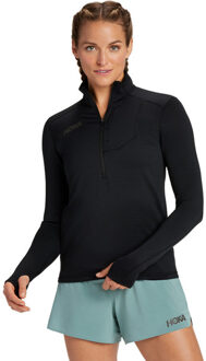 HOKA 1/2 Zip Longsleeve Dames zwart
