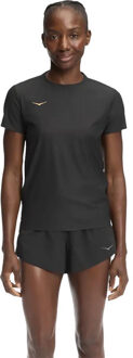 HOKA Airolite Run T-Shirt 2.0 Dames zwart - L