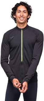 HOKA Basezip Longsleeve Heren zwart - S