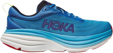 HOKA Bondi 8 Hardloopschoenen Heren blauw - lichtblauw - 46