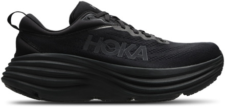 HOKA Bondi 8 Sneakers Heren - Zwart - Maat 41 1/3 - Mesh/Synthetisch Black