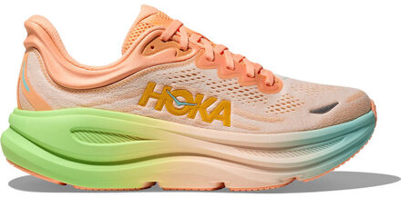 HOKA Bondi 9 Dames wit/groen - 36