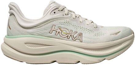 HOKA Bondi 9 Hardloopschoenen Dames 41 Beige