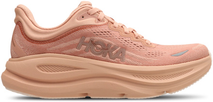 HOKA Bondi 9 Sneakers Dames - Bruin - Maat 37 1/3 - Mesh/Synthetisch Brown
