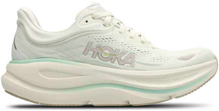 HOKA Bondi 9 Sneakers Dames - Groen - Maat 38 2/3 - Mesh/Synthetisch Green