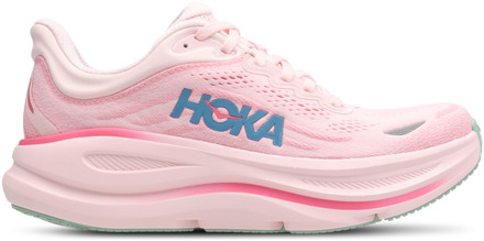 HOKA Bondi 9 Sneakers Dames - Roze - Maat 42 2/3 - Mesh/Synthetisch Pink