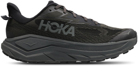 HOKA Challenger Sneakers Heren - Zwart - Maat 42 2/3 - Mesh/Synthetisch Black