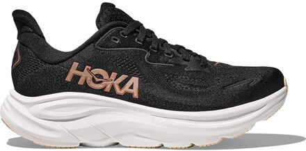 HOKA Clifton 10 Dames wit/zwart/goud - 36 2/3
