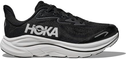 HOKA Clifton 10 GS Kids zwart/wit - 40 2/3