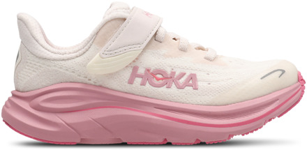 HOKA Clifton 10 Peuterschoenen - Beige - Maat 29.5 - Mesh/Synthetisch