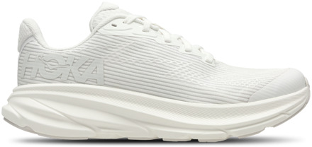 HOKA Clifton 9 Kindersneakers - Wit - Maat 38 2/3 - Plastic White